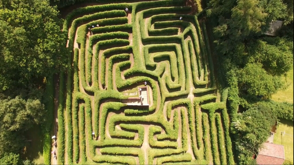 Heckenlabyrinth
